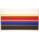 Clairefontaine 901099C Packung mit 10 Bögen Krepppapier, 2 x 0,5m, ideal für Schulaktivitäten, 1 Pack, farbig sortiert