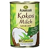Alnatura Bio Kokosmilch, vegan, 6er Pack (6 x 400 ml)