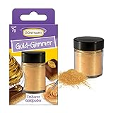 Günthart BackDecor | Lebensmittelfarbpuder Gold | Essbares GOLD Puder | Lebensmittelfarbpuder | Gold Glitzer