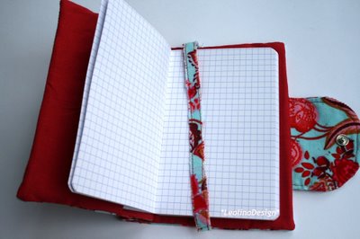 Gedankengut - Stoffhülle für mein Notizbuch | Gedankengutmäntelchen | waseigenes.com
