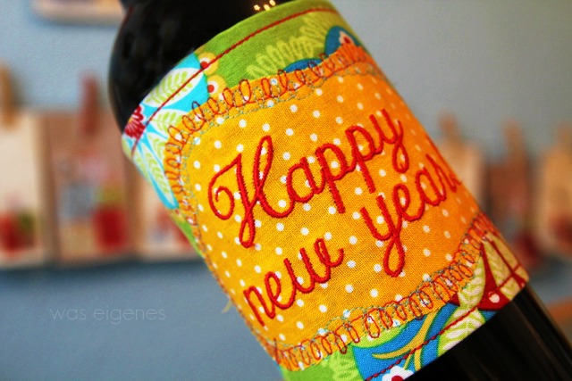 Happy new year! | bottle cozy | selbermachen | selbernähen | Flaschenwärmer | was eigenes Blog