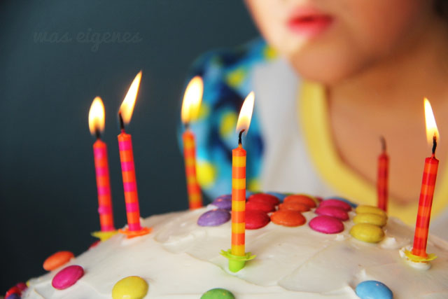 Geburtstag | Sieben | Kindergeburtstag | Kuchen | waseigenes.com