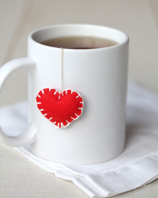 14 Dinge, die ich im Februar liebe | Valentinstag | DIY Filzherz | waseigenes.com