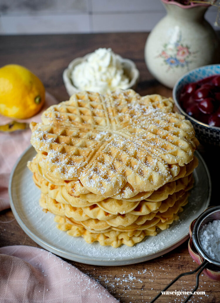 Klassisches Waffelrezept – das beste Waffelrezept ever | waseigenes.com