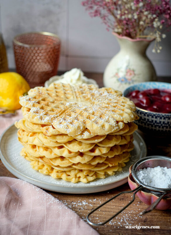 Klassisches Waffelrezept – das beste Waffelrezept ever | waseigenes.com