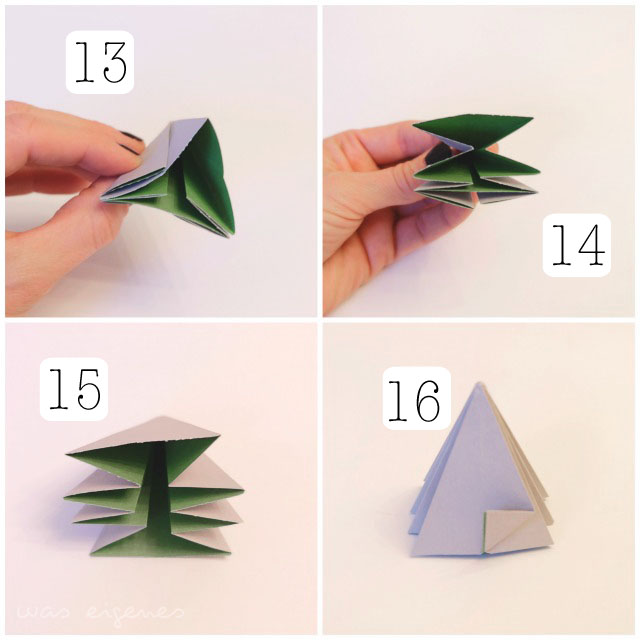 Origami Diamant Faltanleitung | waseigenes.com DIY Blog & Shop