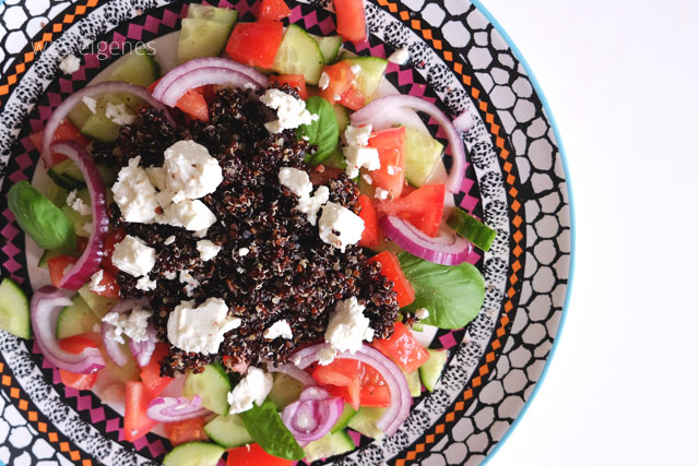 12v12 Mai 2015 / was eigenes Blog / Quinoa Salat