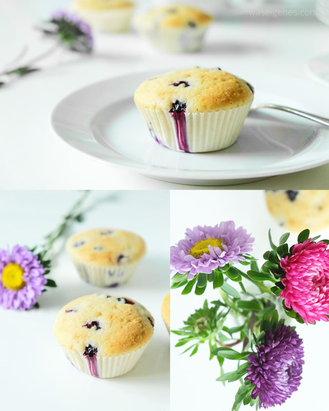 Rezept Blaubeer Buttermilch Muffins | food recipe blueberry muffins | waseigenes.com Blog 