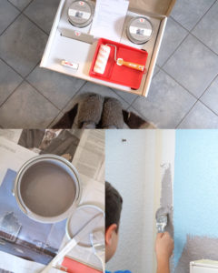 Unsere neue Küche: Nebel im November.