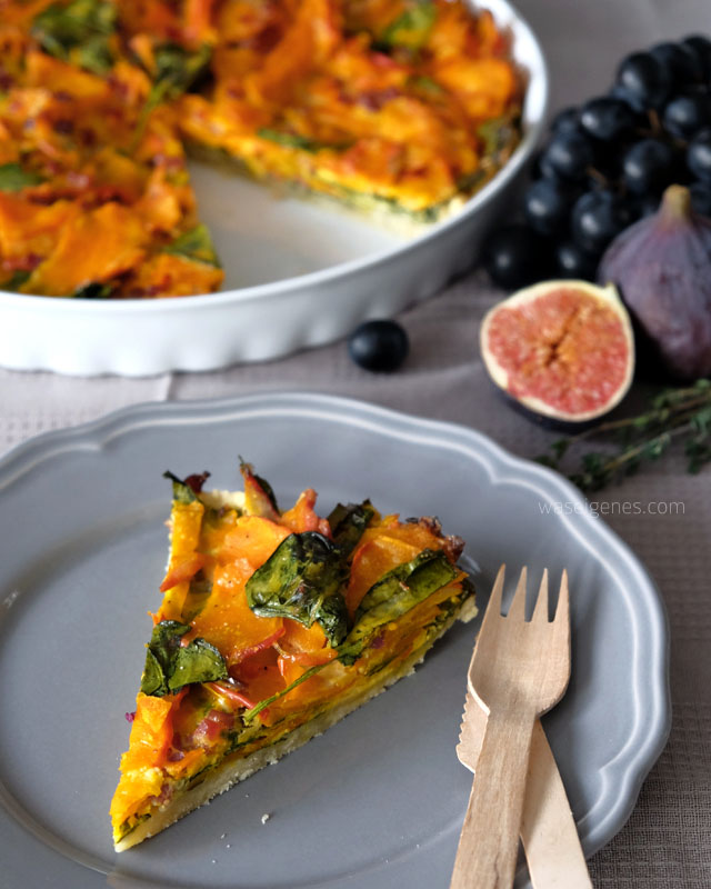 Rezept Kürbis Quiche | Herbst 2016 | waseigenes.com Blog