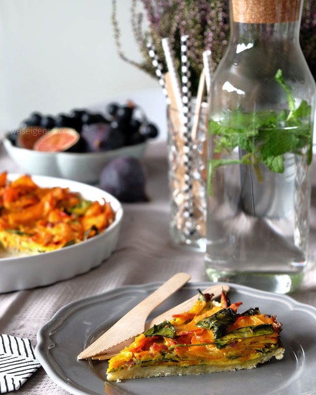 Rezept Kürbis Quiche | Herbst 2016 | waseigenes.com Blog