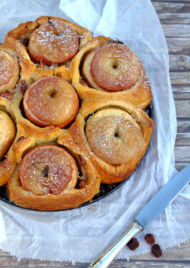 Rezept: Bratapfelkuchen mit ganzen Äpfeln | waseigenes.com