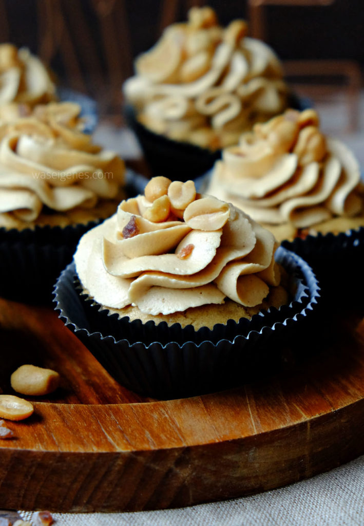 Erdnussbutter Cupcakes | Rezept | waseigenes.com