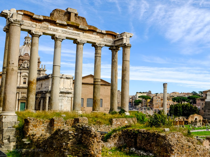 Rom | Kolosseum & Forum Romanum | Reisebericht | waseigenes.com