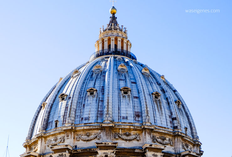 Rom: Der Petersdom in Rom | Blick von der Aussichtsplattform | waseigenes.com DIY Blog