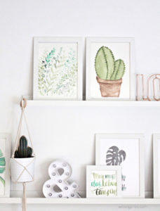 Ein Dschungel auf meiner Couch | urban jungle Stoffprints & Boho Quasten.