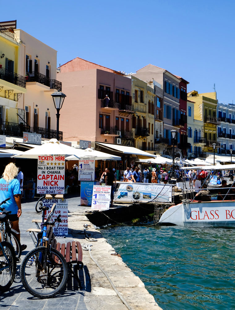 Der venezianische Hafen von Chania | Kreta | waseigenes.com