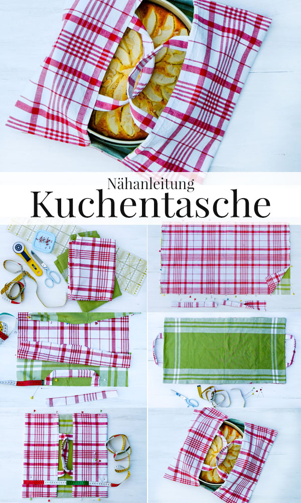 Nähanleitung Kuchentasche #DIY #Nähanleitung #Kuchentaschen #SchrittfürSchritt waseigenes.com 