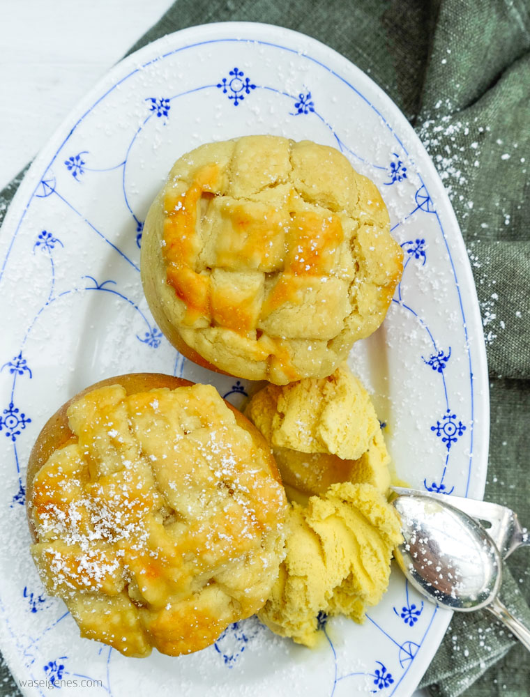 Rezept: Apple Pie Bratapfel | Apple Pie im Apfel | waseigenes.com 