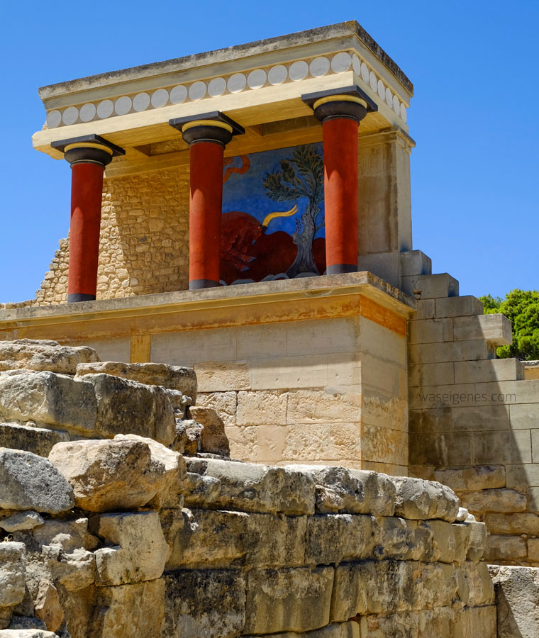 Der Palast von Knossos | Kreta | waseigenes.com