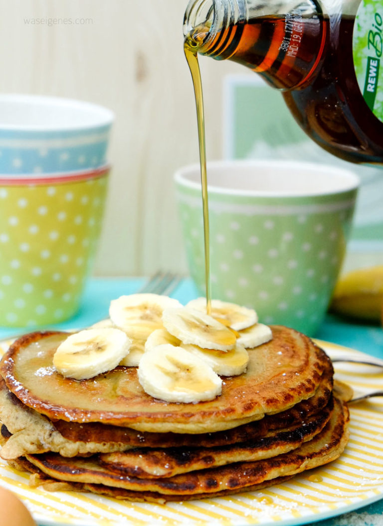 Sonntagsfrühstück: Rezept Bananenpfannkuchen mit nur drei Zutaten