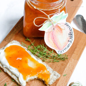 Rezept Nektarinen Thymian Marmelade | waseigenes.com