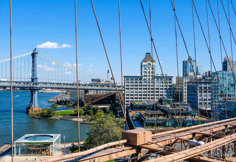 New York City: Brooklyn Bridge | Dumbo | Sightseeing Städtereise | waseigenes.com #brooklynbridge #NYC