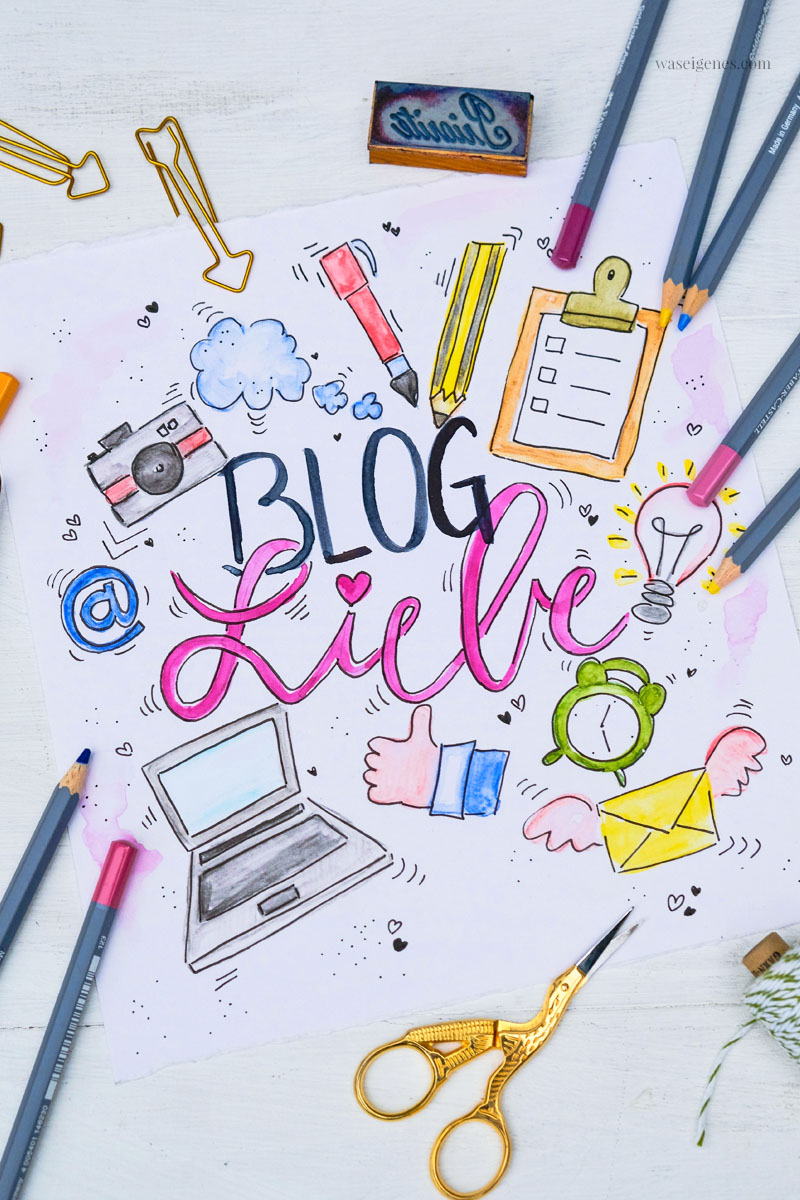 BlogLiebe - die Mitmach-Schreib-Aktion für Blogger 2019, 12 Themen und Fragen rund ums Bloggen, waseigenes.com
