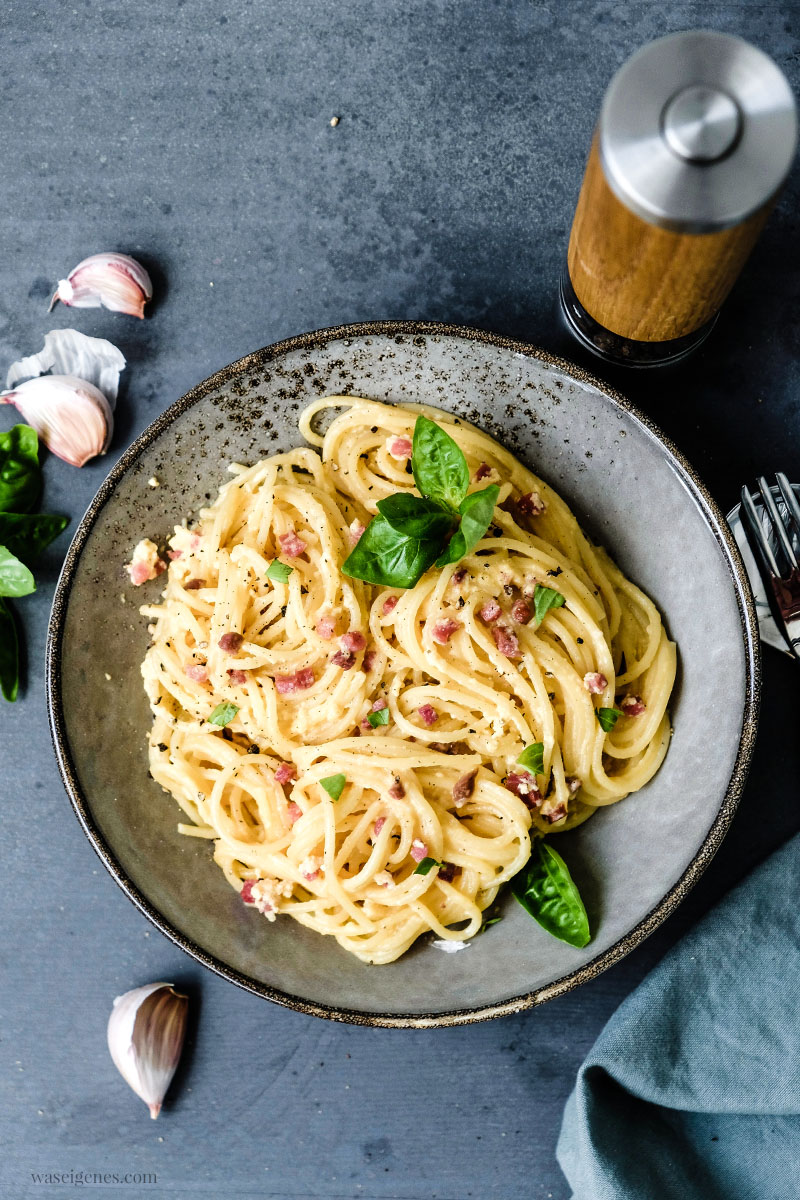 Rezept: Spaghetti alla Carbonara | waseigenes.com 