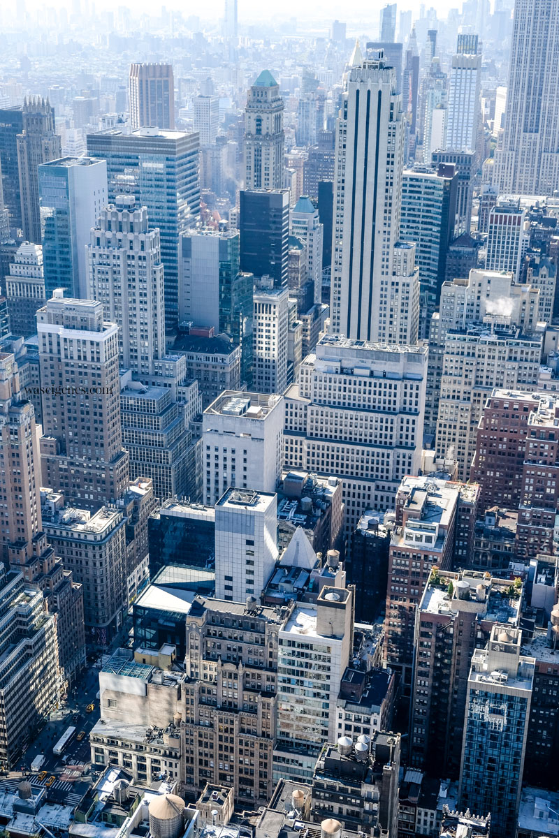 New York von oben - Ausblicke vom Rockefeller Center (Top of the Rocks) und Empire State Building | Städtereise mit Kindern | waseigenes.com