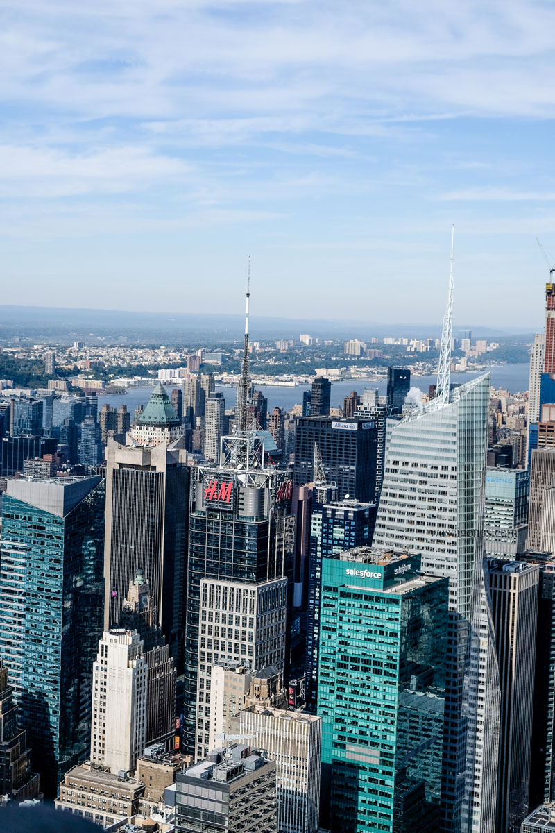 New York von oben - Top of the Rocks (Rockefeller Center)und Empire State Building | Blick auf Brooklyn | waseigenes.com