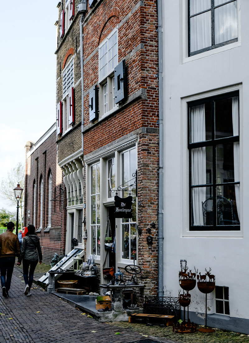Holland - Niederlande: Veere, hübsches Dörfchen mit historischem Stadtkern in der Provinz Zeeland, waseigenes.com