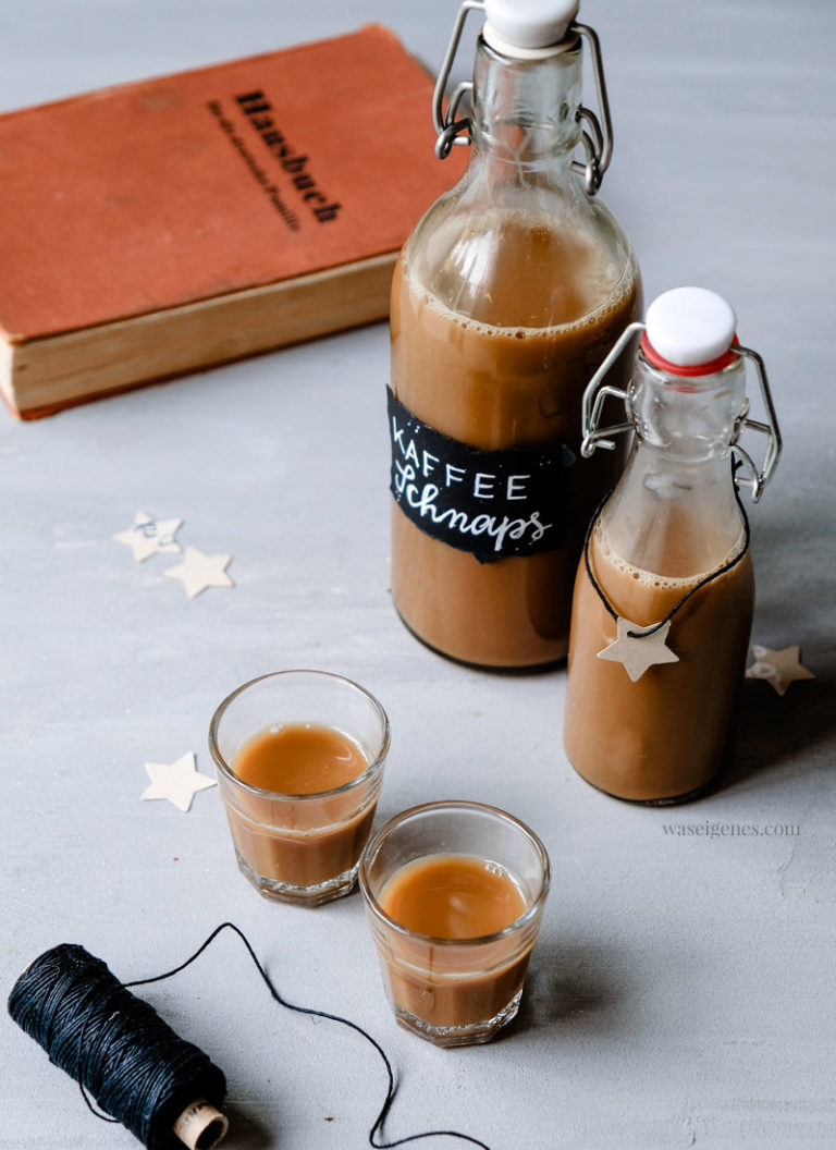 Kaffee Likör - Rezept für einen köstlichen Kaffee Schnaps - waseigenes