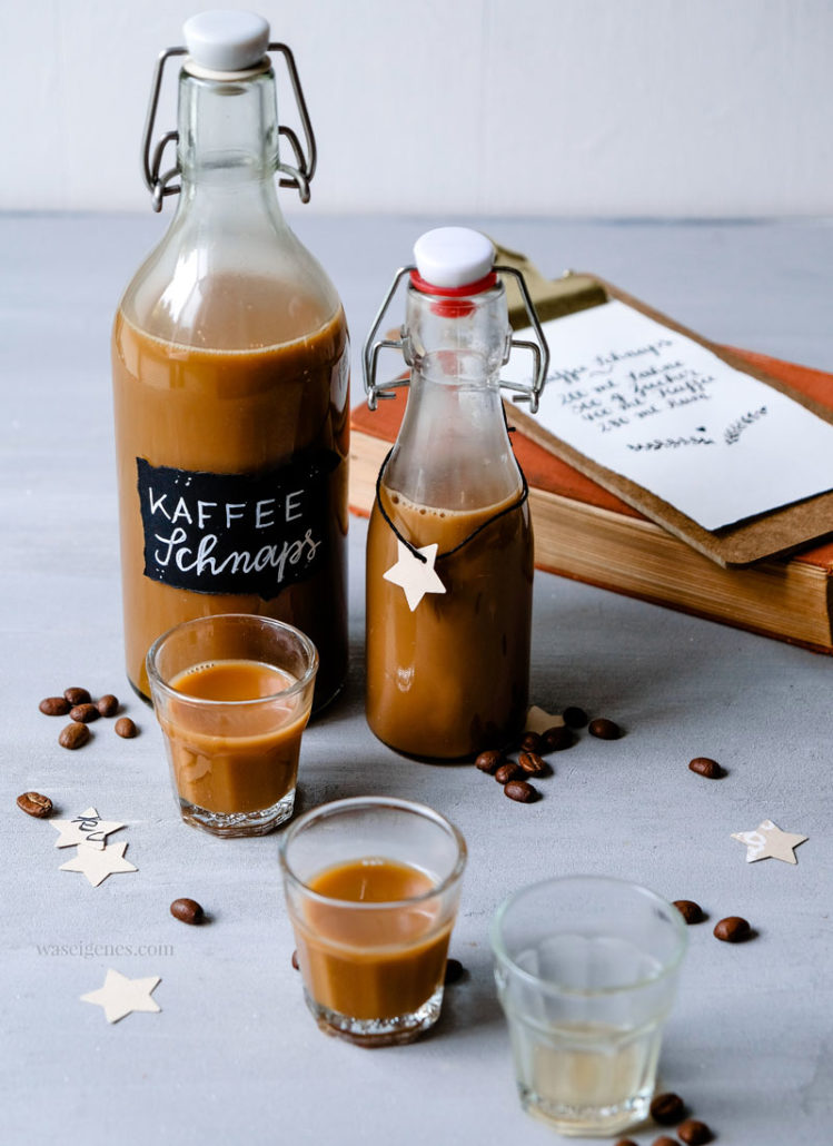 Schnaps Kommt In Den Kaffee Coretto Kaffee Likör - Rezept für einen köstlichen Kaffee Schnaps - waseigenes