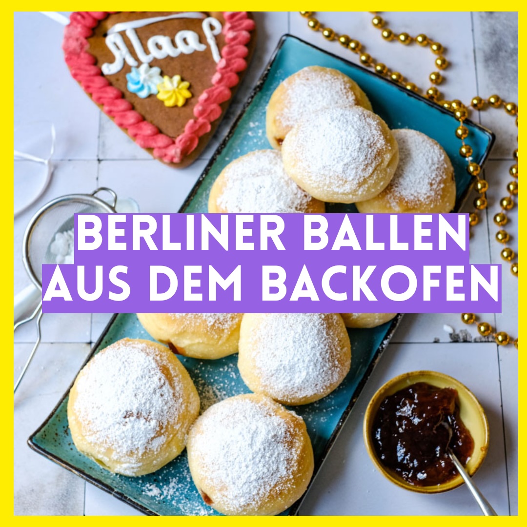 Berliner Ballen aus dem Backofen - Rezept