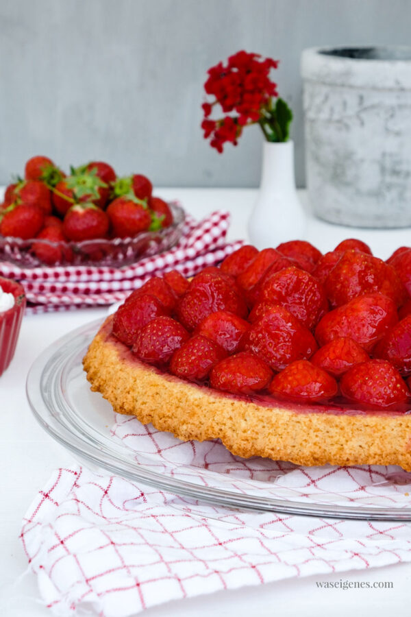 Wie Belege Ich Einen Tortenboden Mit Erdbeeren