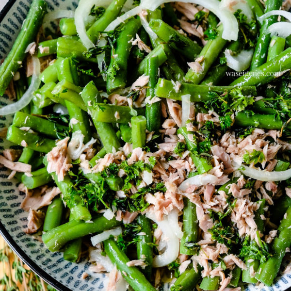 Bohnensalat Mit Thunfisch Und Zwiebeln