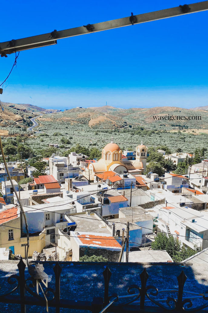 Das Bergdorf Ano Viannos auf Kreta was eigenes