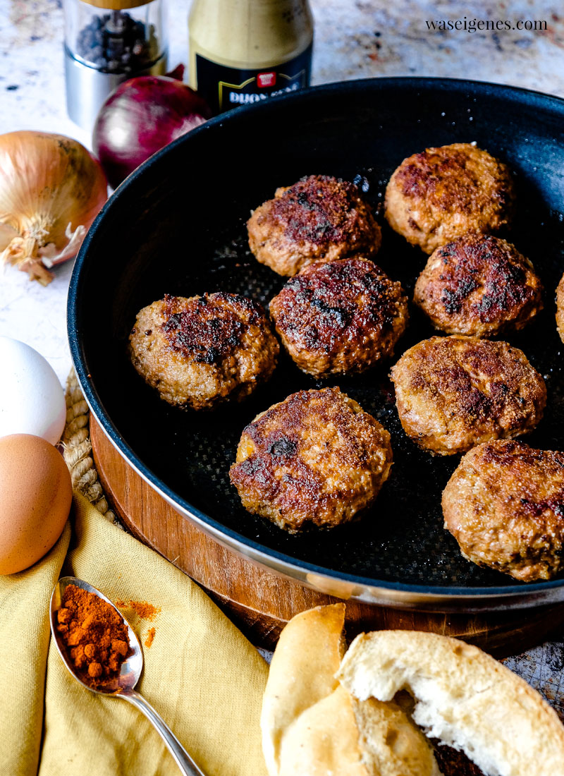 Frikadellen aus dem Backofen (Rezept) | was eigenes