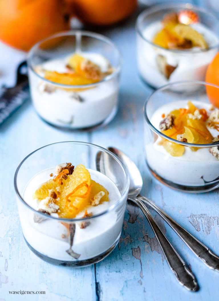 Orangen-Dessert mit Cantuccini & Cointreau | waseigenes.com