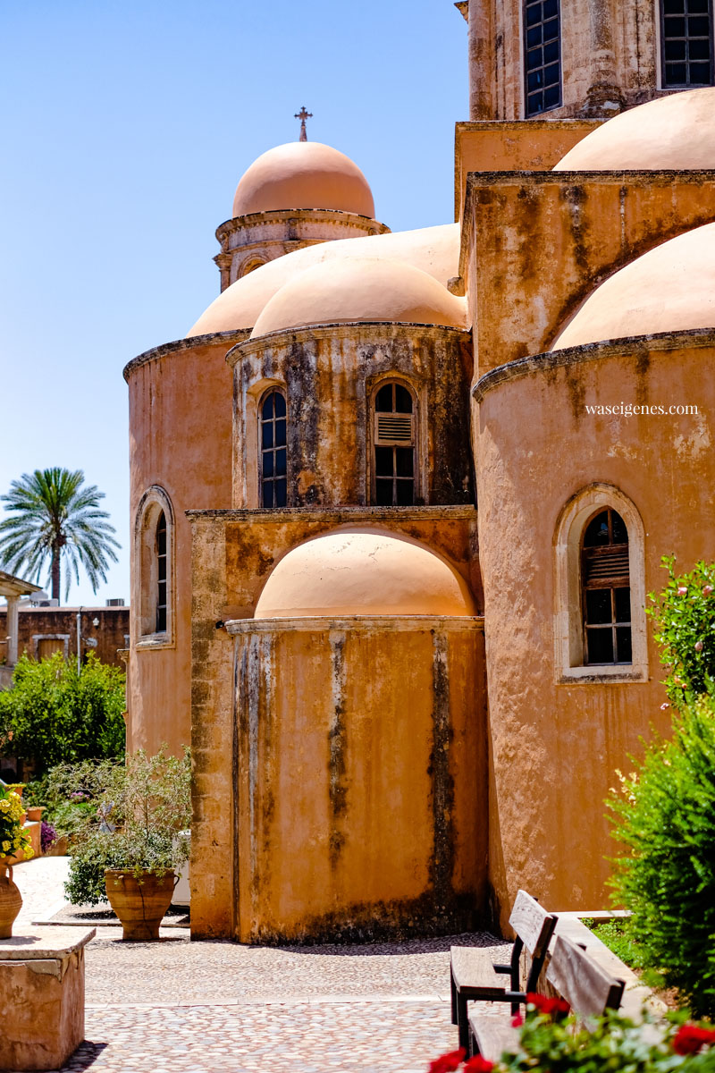 Das Kloster Agia Triada auf Kreta | Halbinsel Akrotiri | Famlienurlaub | waseigenes.com