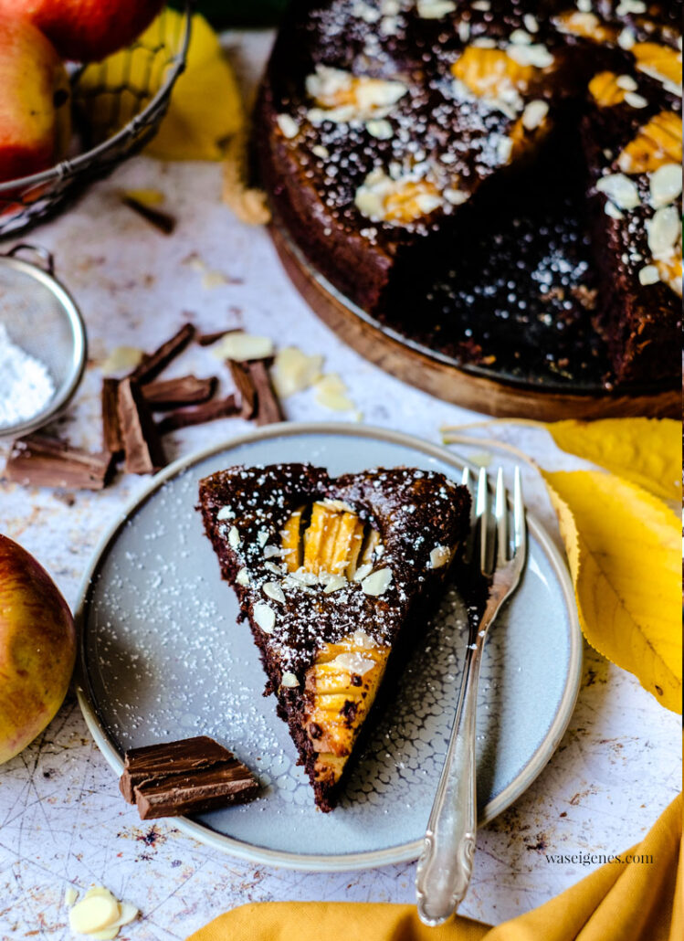 Rezept Apfel-Schoko-Kuchen - waseigenes.com