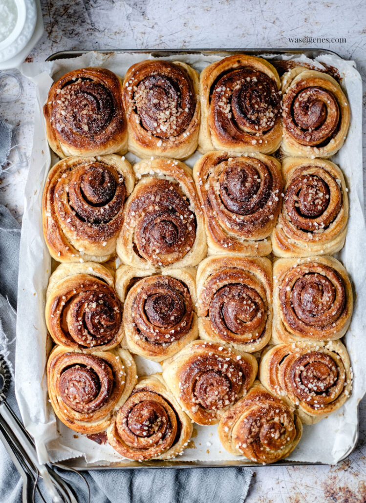 Rezept Schwedische Zimtschnecken | waseigenes.com | 5 Herbstrezepte für den Oktober