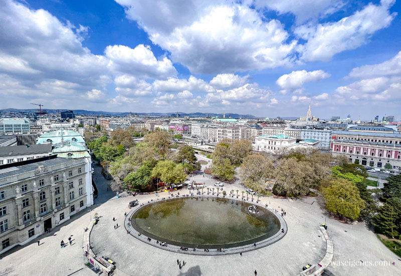 Wiener Karlskirche - Panoramaaufzug, Fresken, waseigenes.com