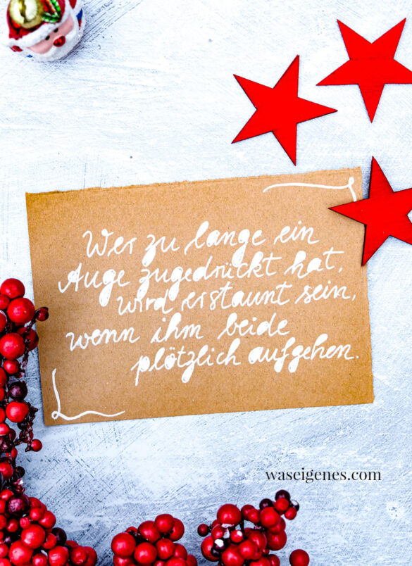 Adventskalender der guten Gedanken 2022 - 24 gute Gedanken im Dezember - 24 aufmunternde Sprüche für jeden Tag | Türchen Nr. 7
