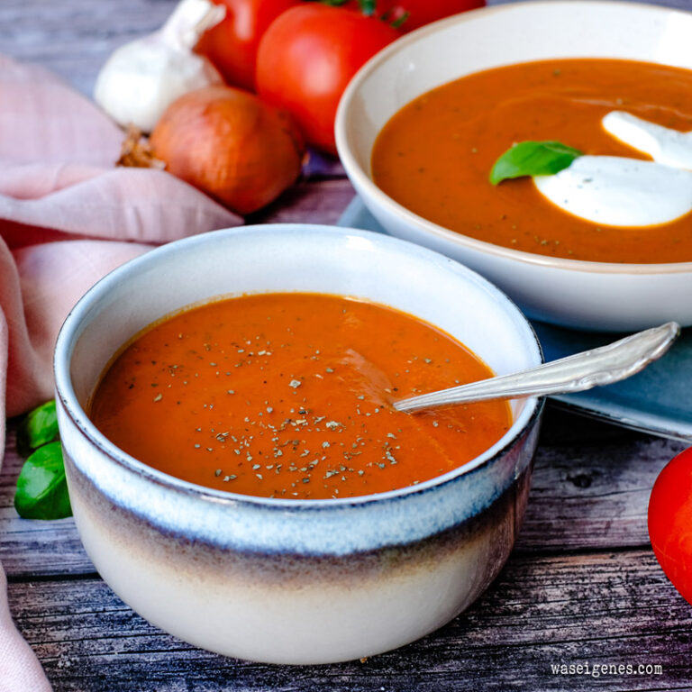 Tomatensuppe ganz einfach und schnell gekocht | waseigenes.com