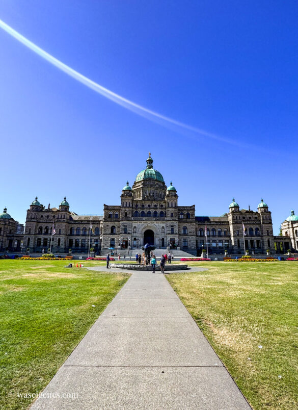Victoria (British Columbia) auf Vancouver Island (Kanada)! 2 Tage Sightseeing - Hafen, The Empress, Chinatown | waseigenes.com | Bastion Square