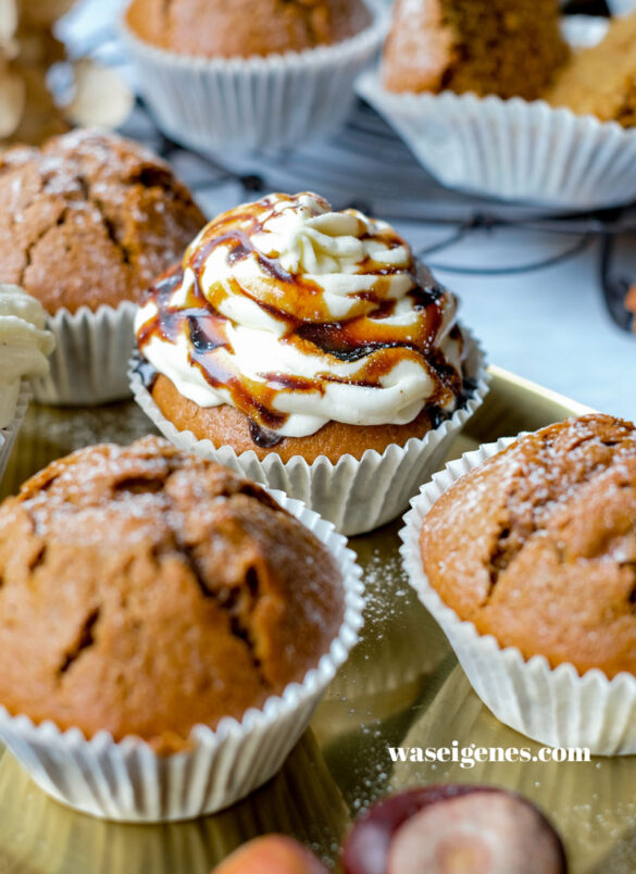 Rezept: Rübenkraut Muffins | Muffins mit Zuckerrübensirup | Was backe ich heute? | Rezepte für jeden Tag von waseigenes.com
