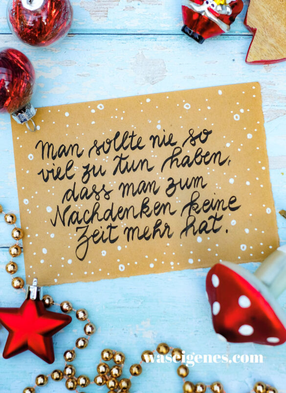 Adventskalender der guten Gedanken 2024 - Türchen Nr. 2 | waseigenes.com