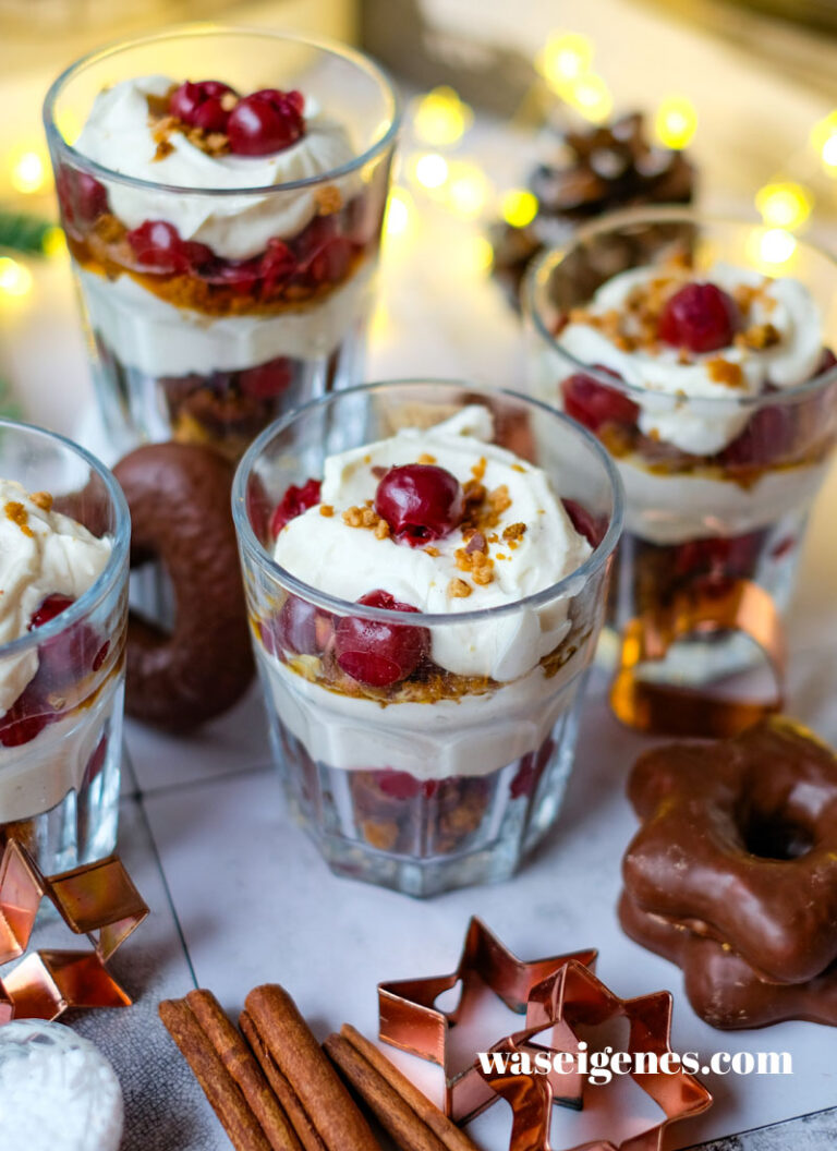 Weihnachtliches Lebkuchen-Schichtdessert | waseigenes.com